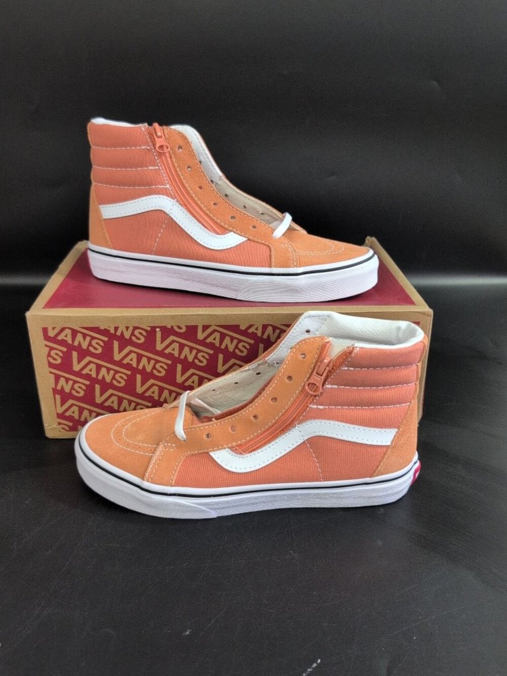 Vans Sk8 Hi Reissue Si Juniors Kids Shoes Size 5.5 Sun Baked